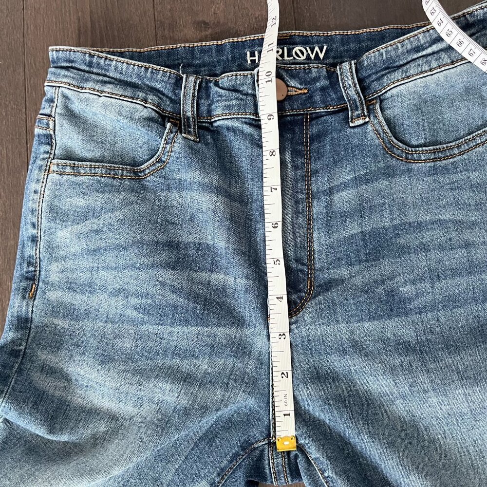 Harlow Women's Medium/Light Wash Jeans Size 28 Skinny Style - Picture 5 of 7